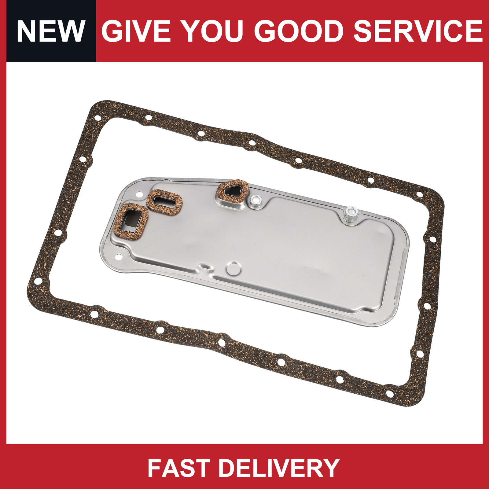 Pack of 1 Set For Toyota 4Runner 4WD 00-02 Transmission Filter Oil Pan Gasket