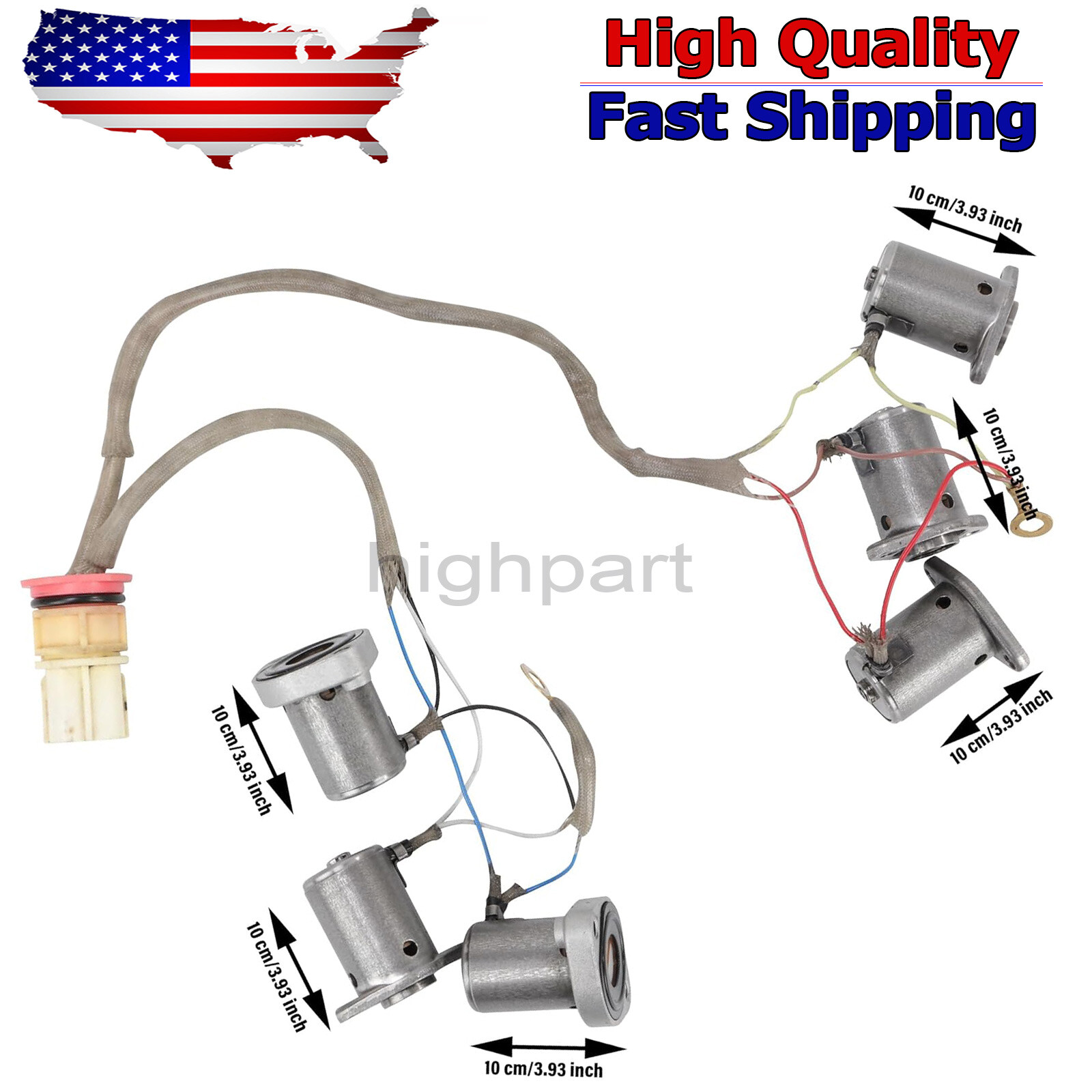 Transmission Solenoid Kit 46313-22700 42420LB For Hyundai Accent Kia Rio 1.6L l4