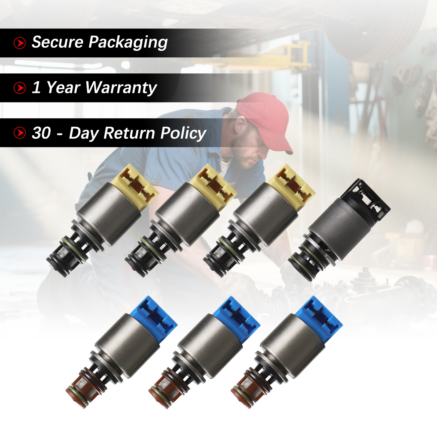 6HP19 6HP26 6HP32 Transmission Solenoid Valve Kit For BMW Audi 1068298044