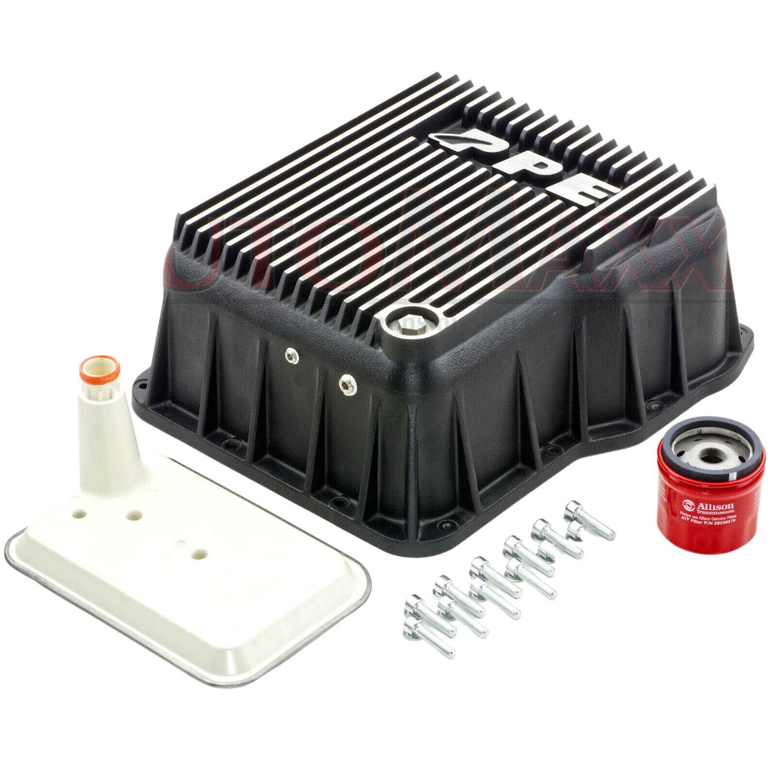Allison Transmission Deep Aluminum Pan upgrade kit from PPE Duramax Chevy GMC