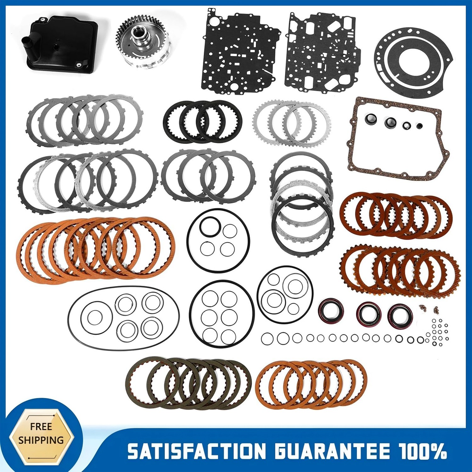 62TE Transmission Master Rebuild Kit For DODGE AVENGER GRAND CARAVAN 68272623AB