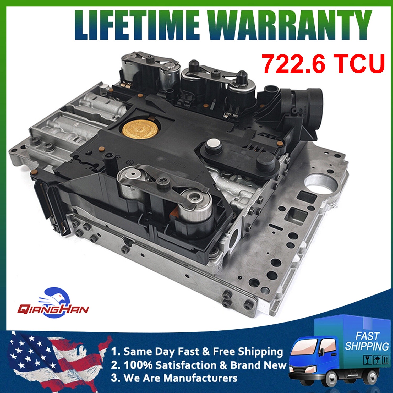 1402700161 of Auto Transmission Valve Body Solenoid 722.6 TCU For Mercedes-Benz