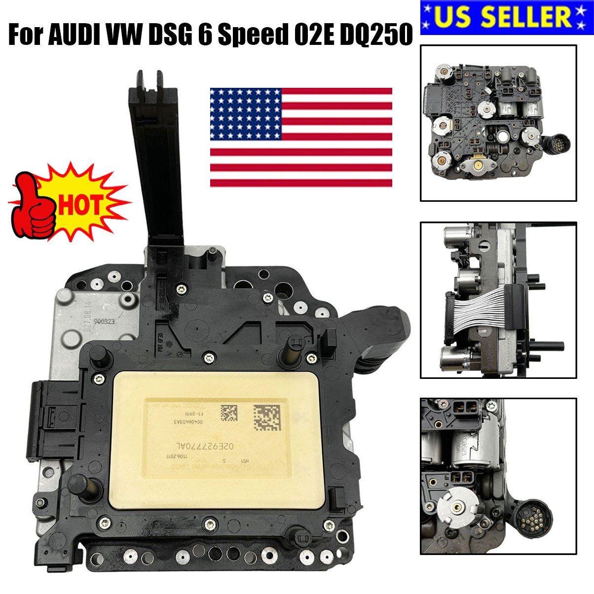 Fit For AUDI VW Mechatronic Valve Body & Control Unit DSG 6 Speed 02E DQ250