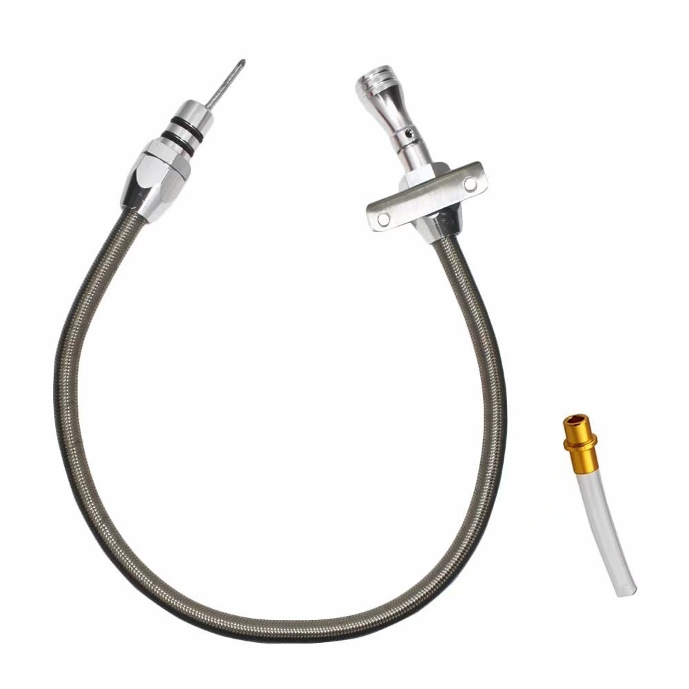 Durable Braided Stainless Steel Transmission Dipstick for Chevy/GM Turbo Trans