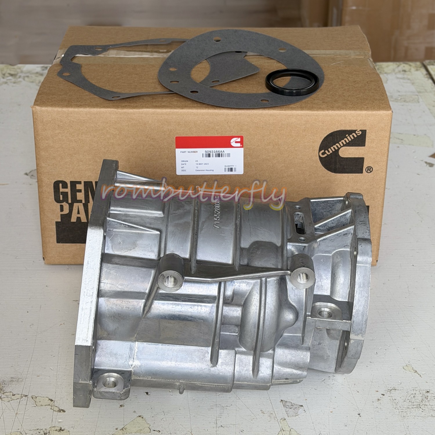 48RE Overdrive Extension Housing for Dodge Ram 2500 3500 2003-2008 4WD Cummins