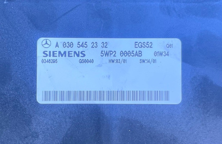 5G 98-02 Mercedes W208 CLK430 Transmission Control Unit TCU TCM 030545 2332