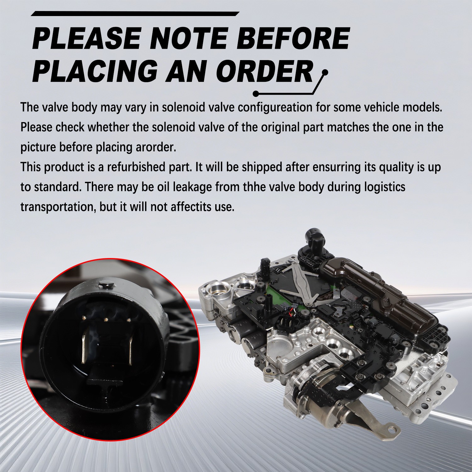 Transmission Valve body with TCM for 2015-2021 Mercedes-Benz C-Class W205 725 9G