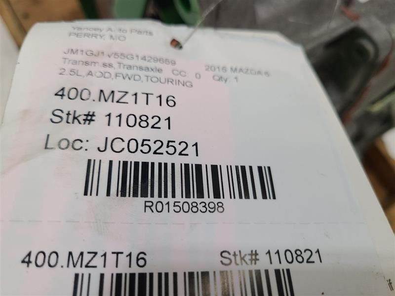 2006 Mazda 6 Automatic Transmission 2.5L NHFT