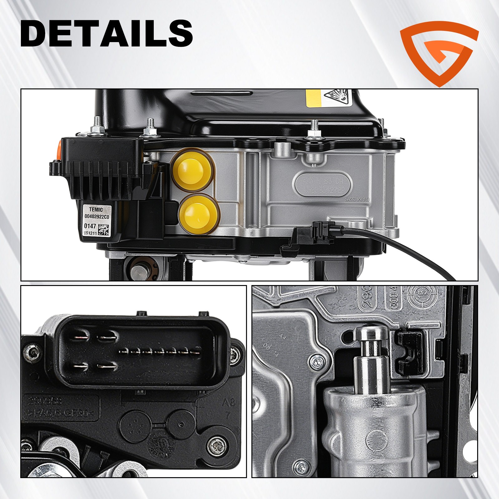 0AM DQ200 Mechatronic Valve Body & TCU = For AUDI VW SKODA DSG 7 Speed