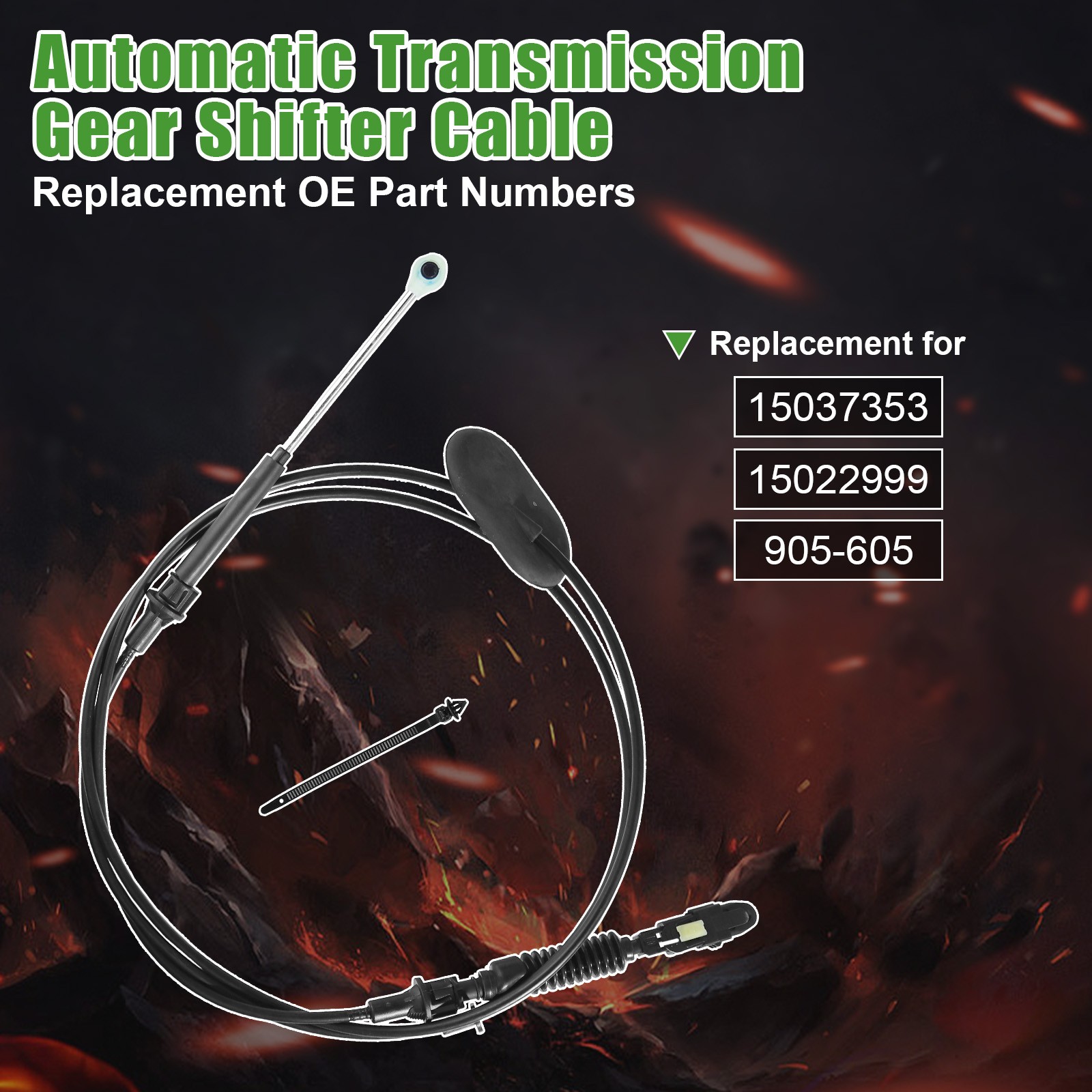 15037353 Auto Transmission Shift Cable For Chevrolet C1500 C2500 C3500 Gmc Yukon