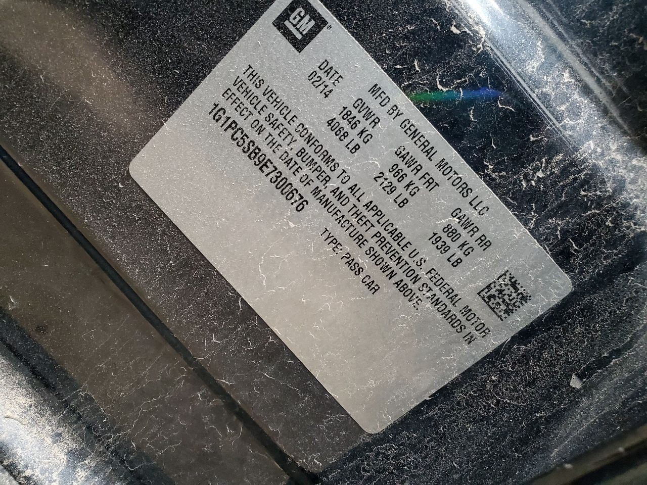 Automatic Transmission From 2014 Chevy Cruze