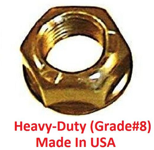 Ford Torque Converter Nut, Metric Hex M10x1mm x 8.5mm, Heavy Duty. Made In USA