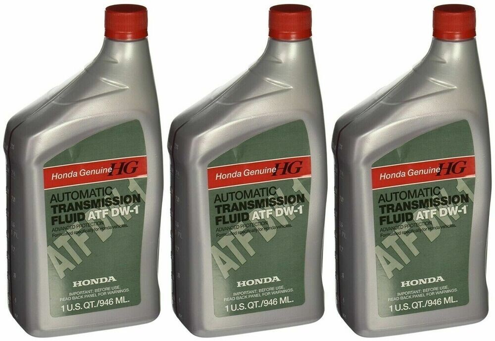 3 QTS OEM Genuine Honda Acura Automatic Transmission Fluid ATF DW-1 NEW SEALED