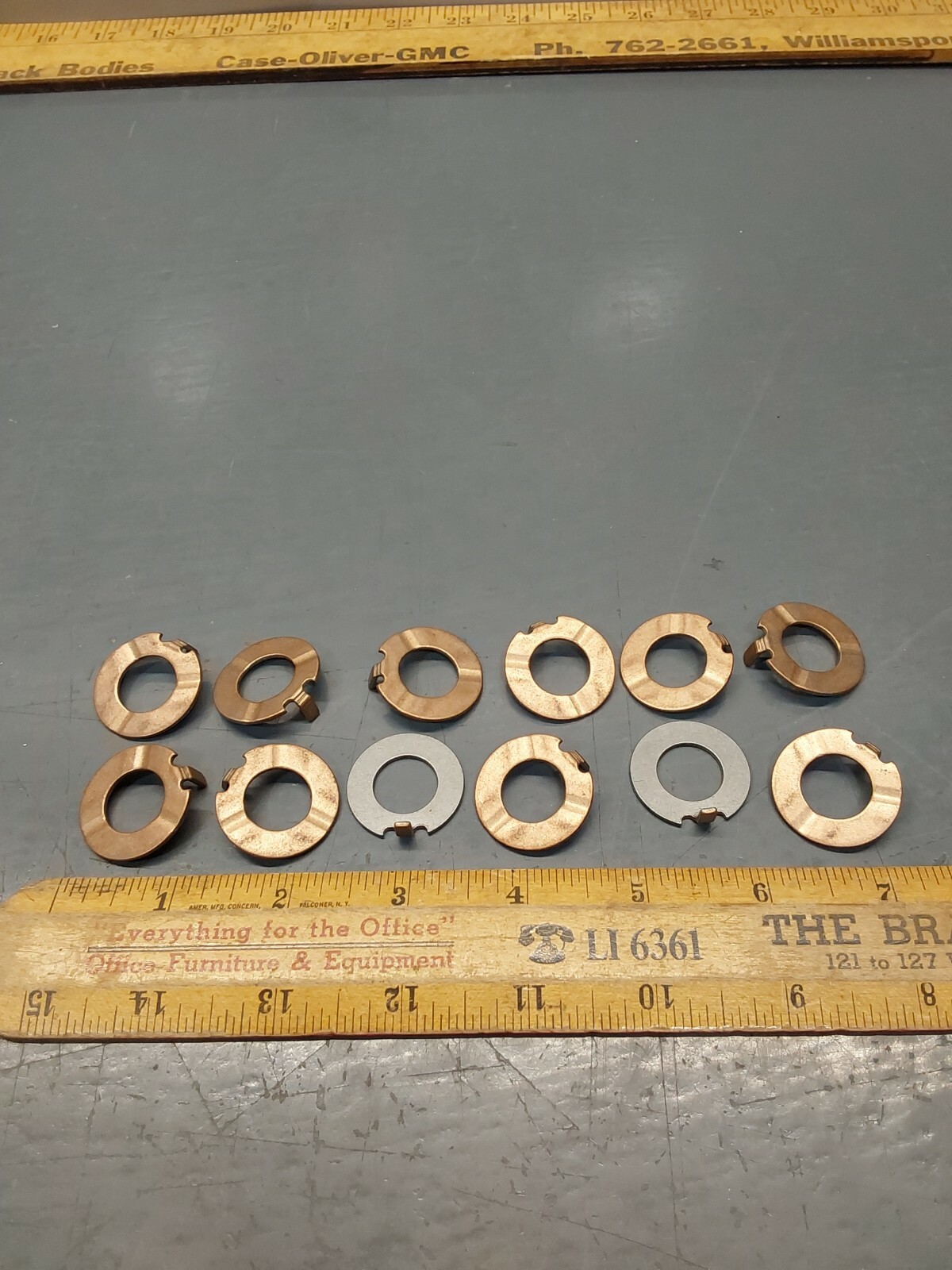 12/PACK of Genuine Allison 29502040 P1 Planetary Thrust Washers. B300 B400