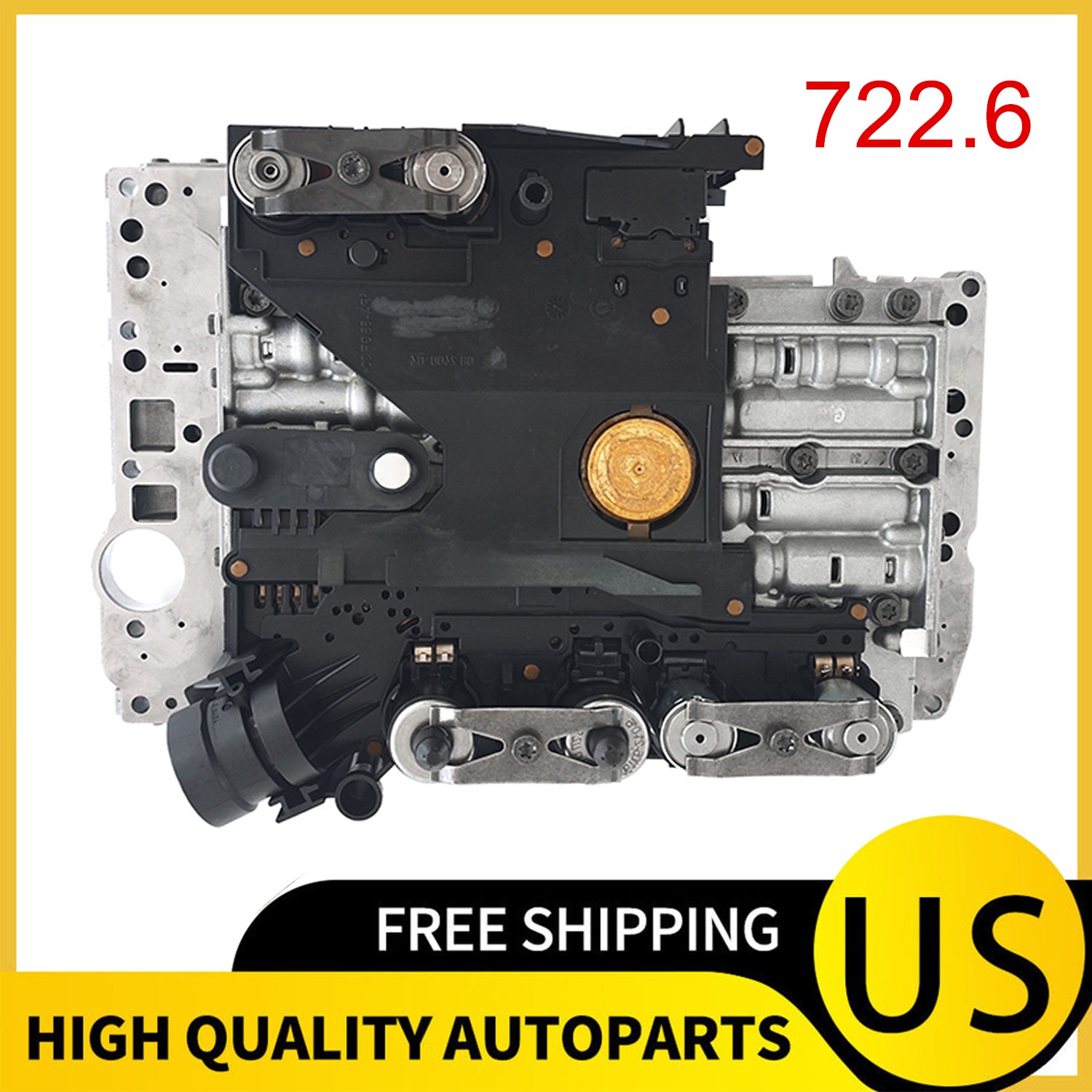 722.6 TCU Transmission Valve Body Solenoid + Conductor Plate For Mercedes-Benz