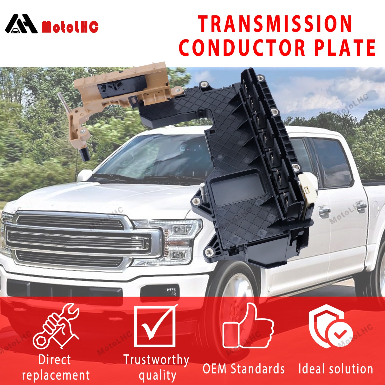 For 2011-2020 Ford F-150 6R80 TCM Transmission Lead Frame Connector AL3Z-7G276-D