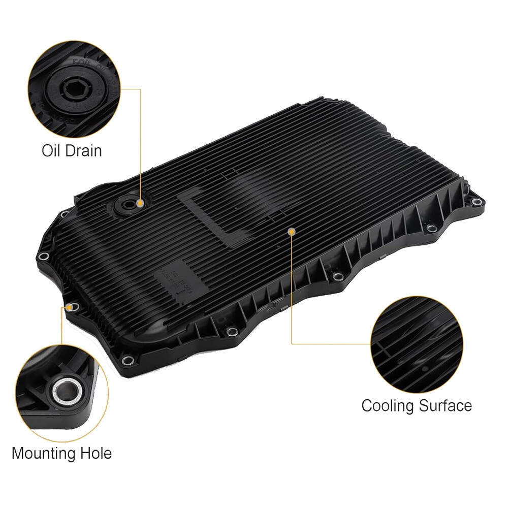 New Auto Transmission Oil Pan w/Gasket For Jeep Grand Cherokee 2014-2021 8 Speed