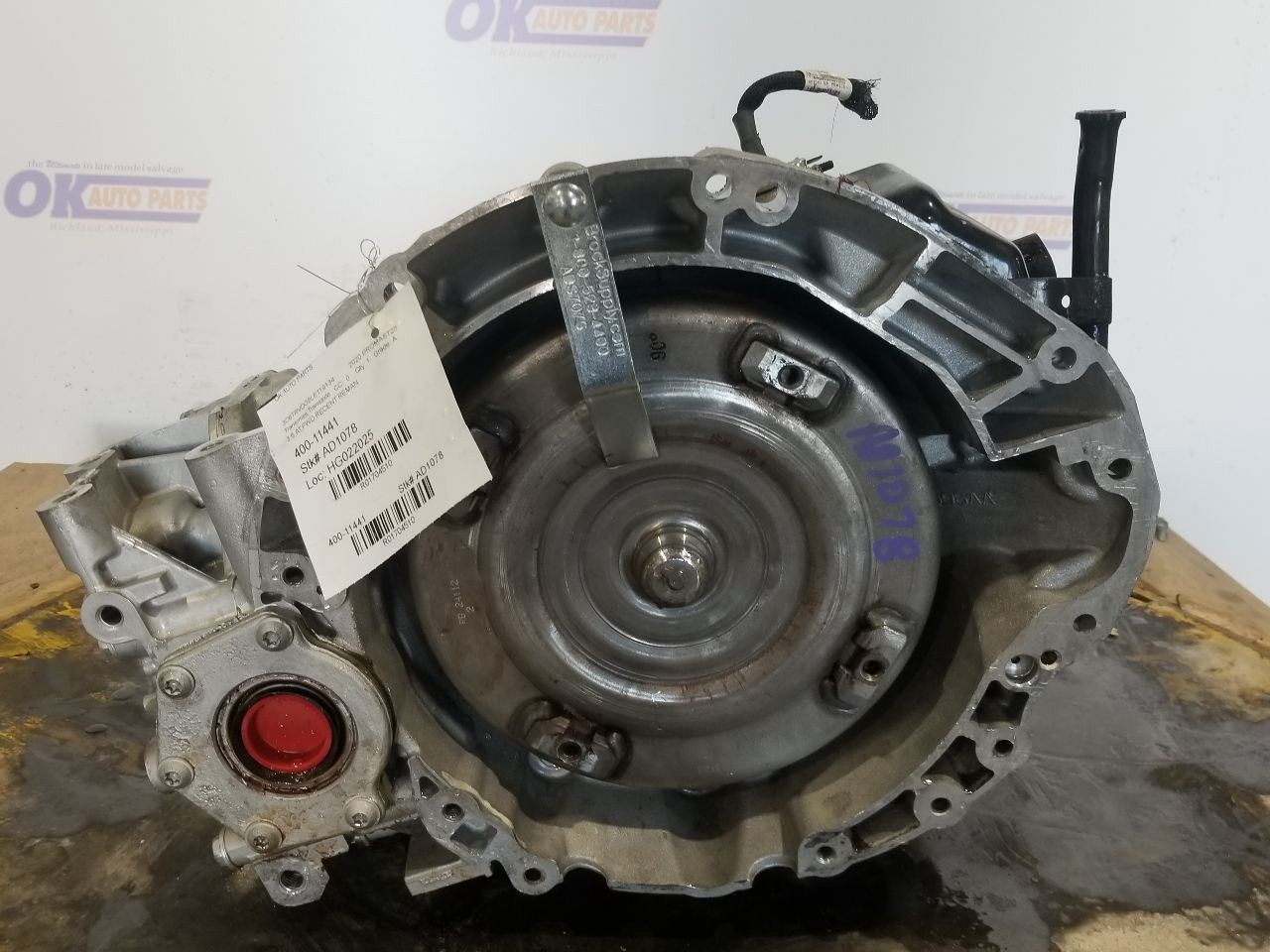 Automatic Transmission 3.6L FWD 62TE 2020 RAM PROMASTER 2500
