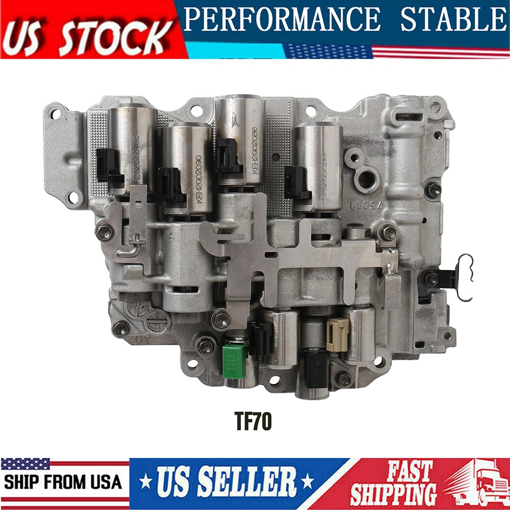 TF70 Valve Body Transmission W/ Solenoids For Mazda MPV CX-7 CX-9 2005-Up