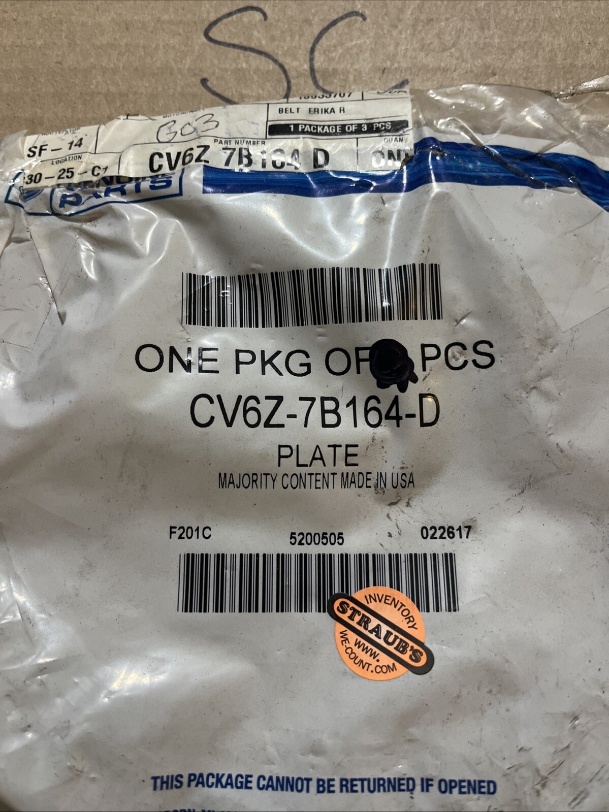 Genuine Ford OEM Transmission Clutch Friction Plate CV6Z7B164D Sold Individually