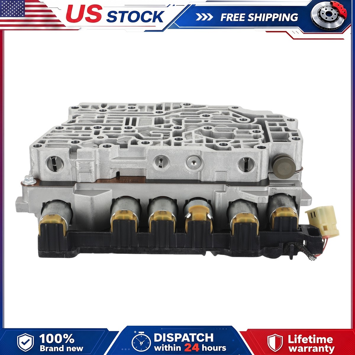 Transmission Valve Body W/ Solenoids For Ford Fusion Escape Taurus CV6Z7G391A