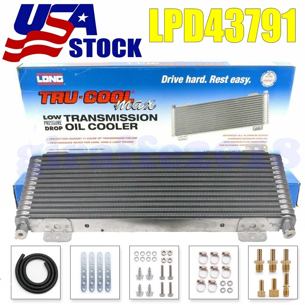 2PC Tru*Cool 40K Automatic Transmission Oil Cooler Kit GVW Max LPD47391 with box