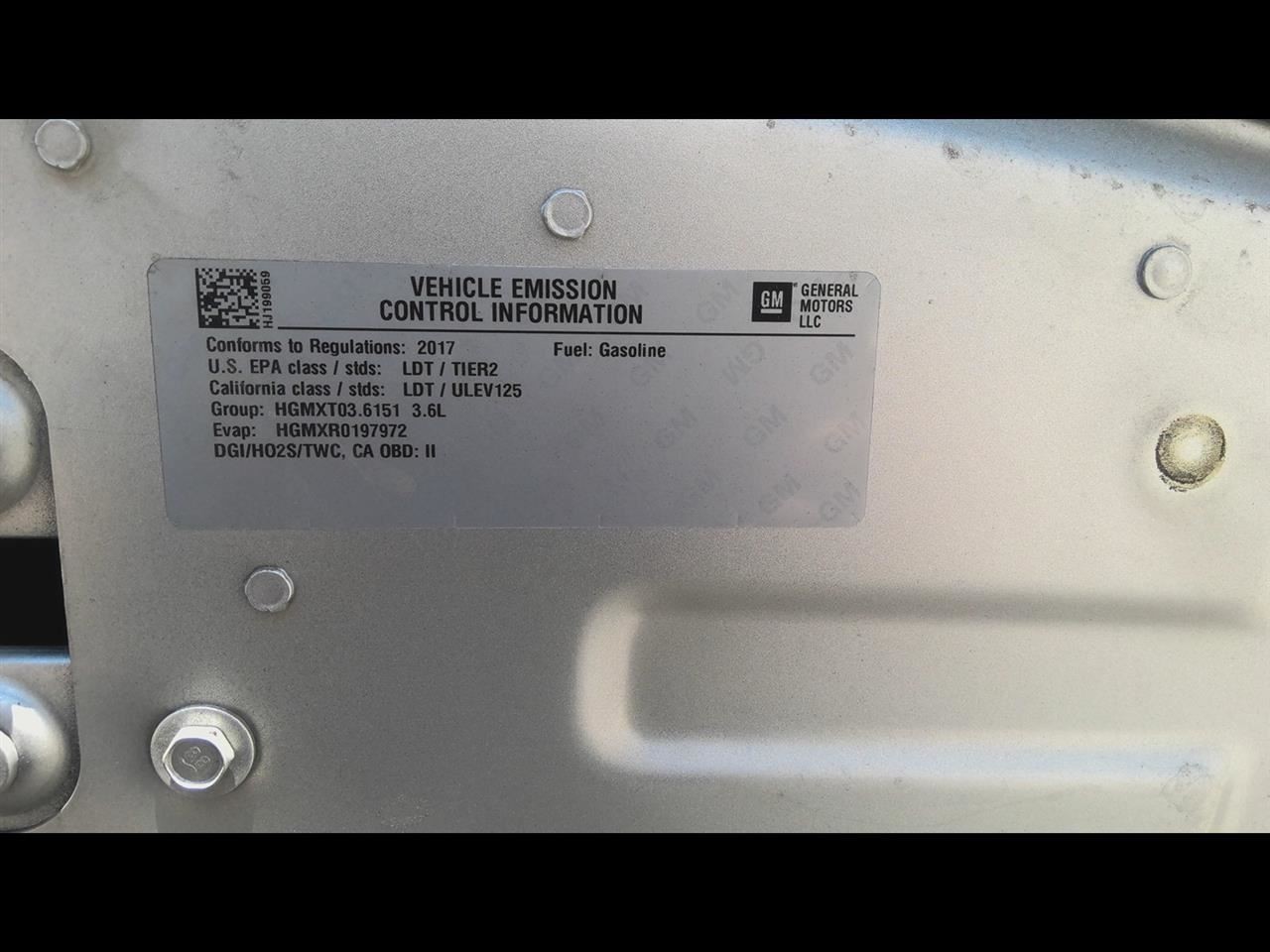 2015 2016 2017 GMC Acadia Transfer Case VIN J 11th Digit Limited