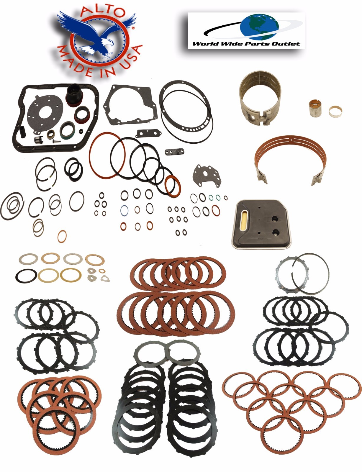 Dodge A618, 48RE Master Kit High Performance Power Pack Stage 3 2003-UP