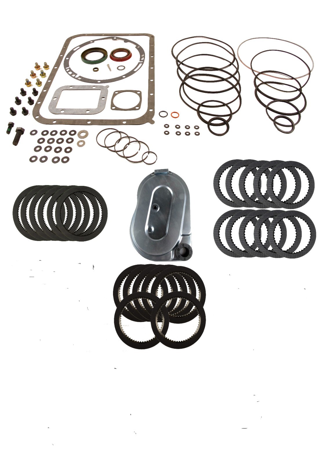 Allison AT545 Master Rebuild Kit with Friction Clutches & Deep Pan MT Filter