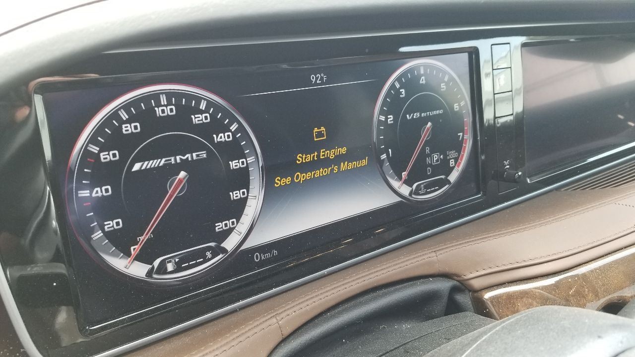 Automatic Transmission 222 TYPE 5.5L AWD 2015 MERCEDES BENZ S63 52K MILES