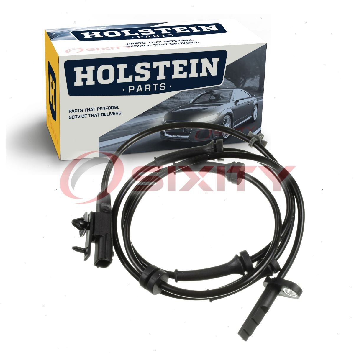 Holstein Front Left ABS Wheel Speed Sensor for 2015 Infiniti Q70L Antilock ou