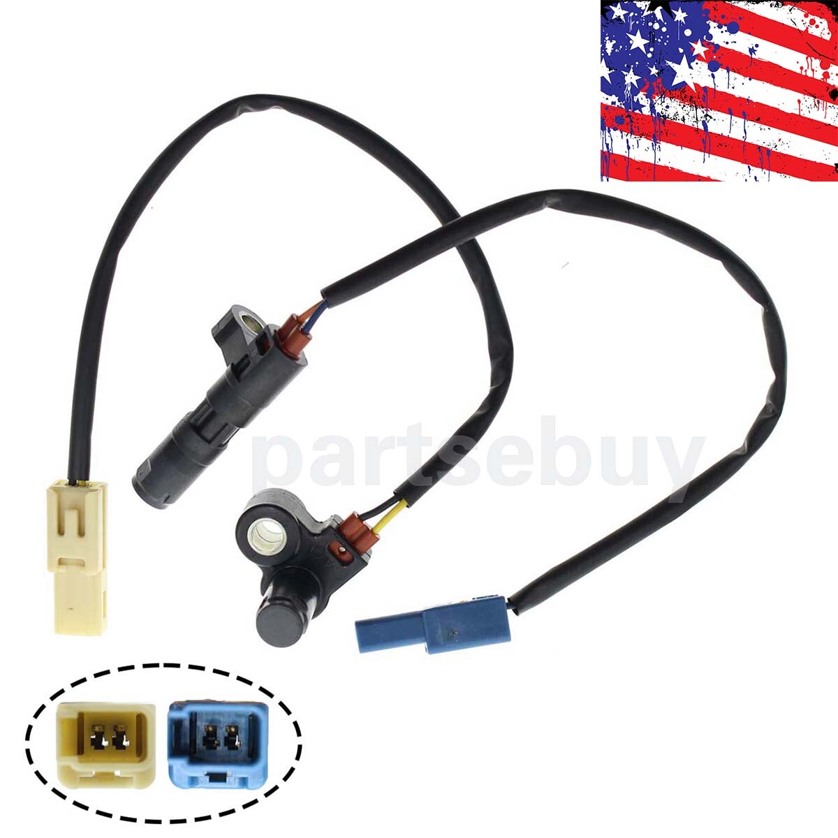 New Output +Input Speed Sensor For Volkswagen VW Jetta Golf Beetle Tiguan CC
