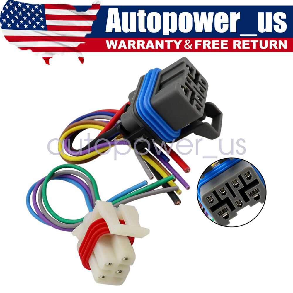 NEW Neutral Safety Switch Connector 7PIN & 4PIN For GMC 2004 Sierra 2500 4-Door