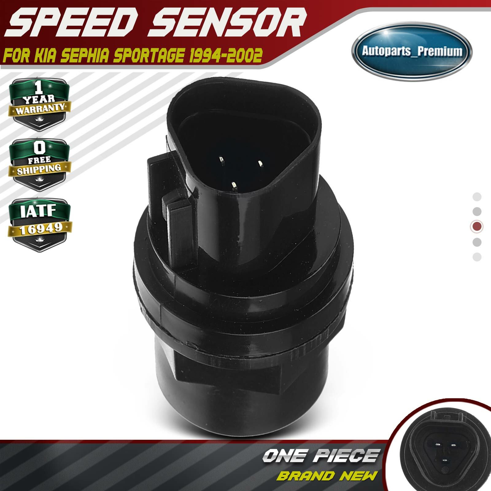 Manual Auto Trans Output Shaft Speed Sensor for Kia Sephia 94-01 Sportage 95-02