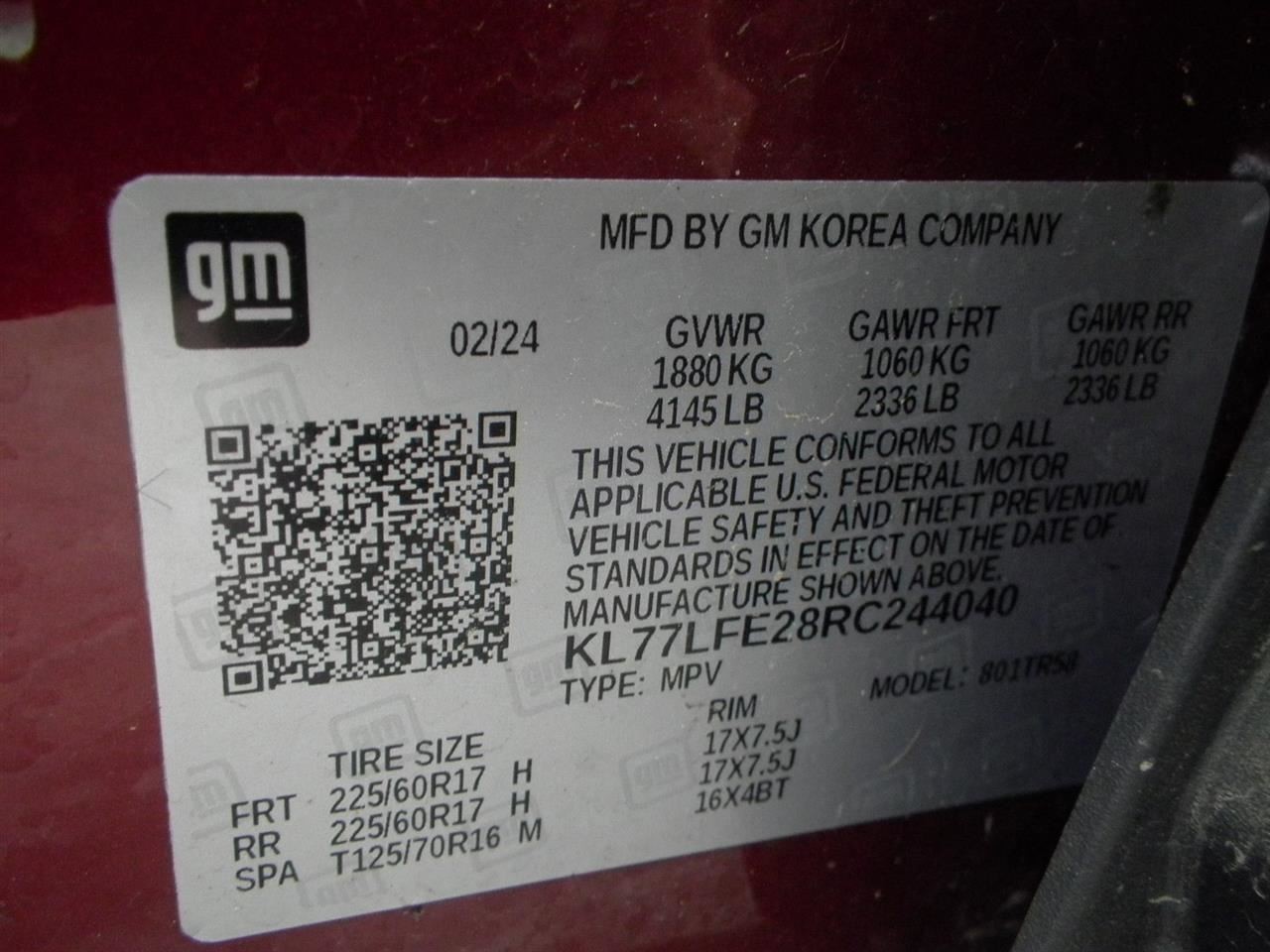 6 Speed Automatic Transmission Fits 24-25 TRAX