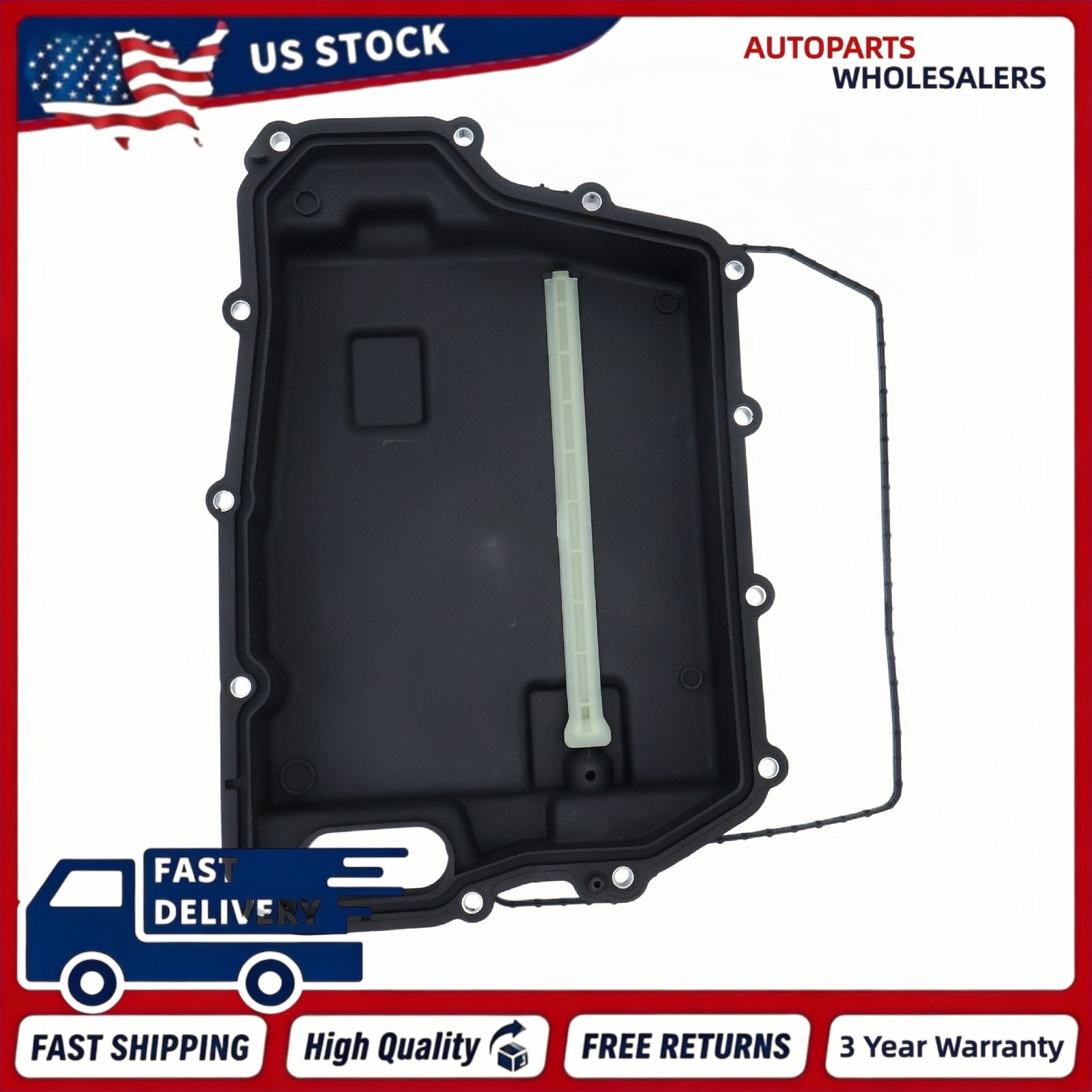 5PK For 2019-2024 Ford Edge Escape 2.0L Transmission Filter Side Cover Kit