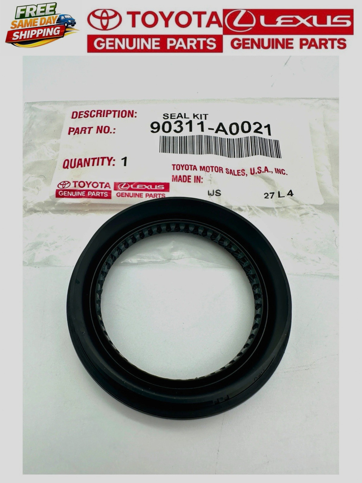 Genuine OEM Automatic Transmission Output Shaft Seal For Toyota Lexus 90311A0021