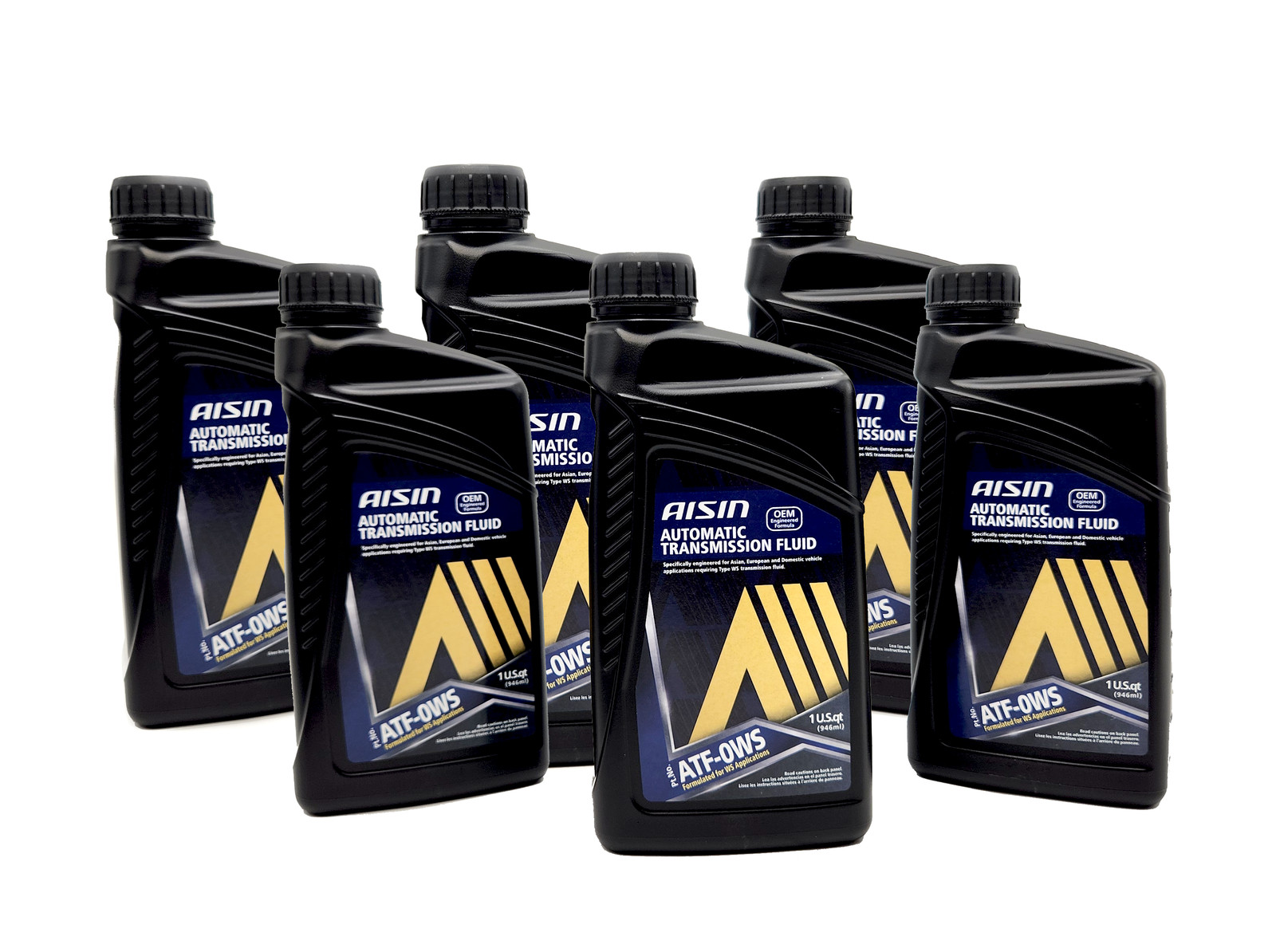 Aisin ATF, Automatic Transmission Fluid WS-World Standard Type 6 Quarts ATF0WS