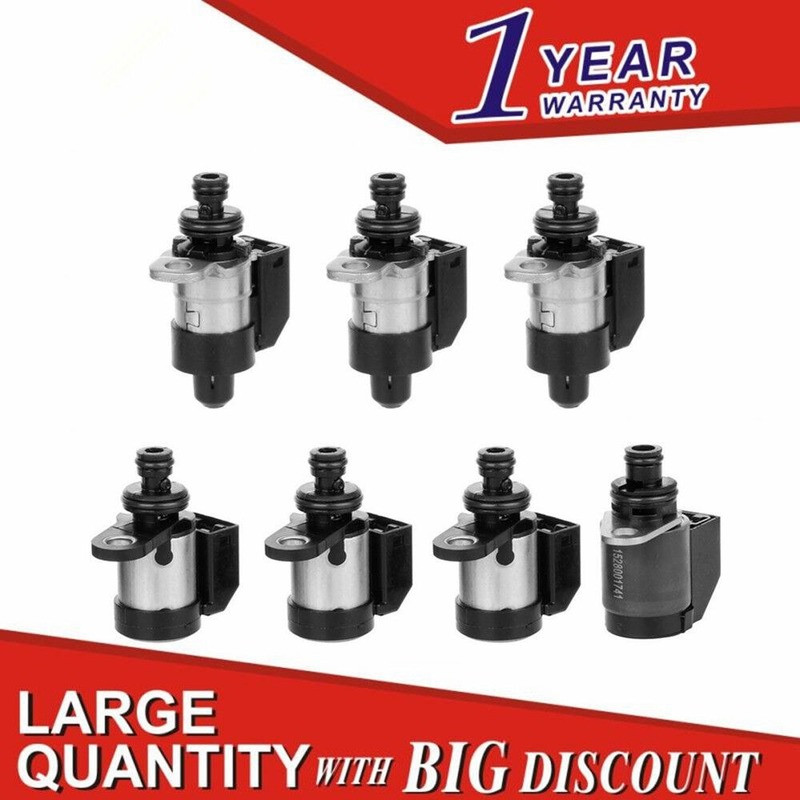 7PCS Transmission Solenoids For Nissan For Infiniti RE5R05A RE0F09A 319411FX02