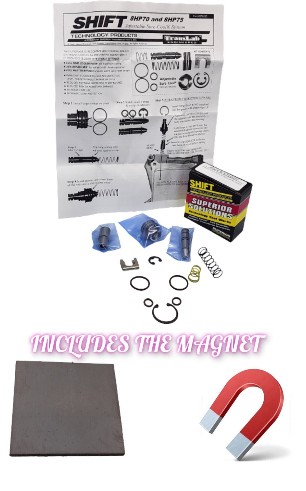 .8HP70, 8HP75 Adjustable Sure-Cool System REDUCE Cooler Temperat + THE MAGNET!