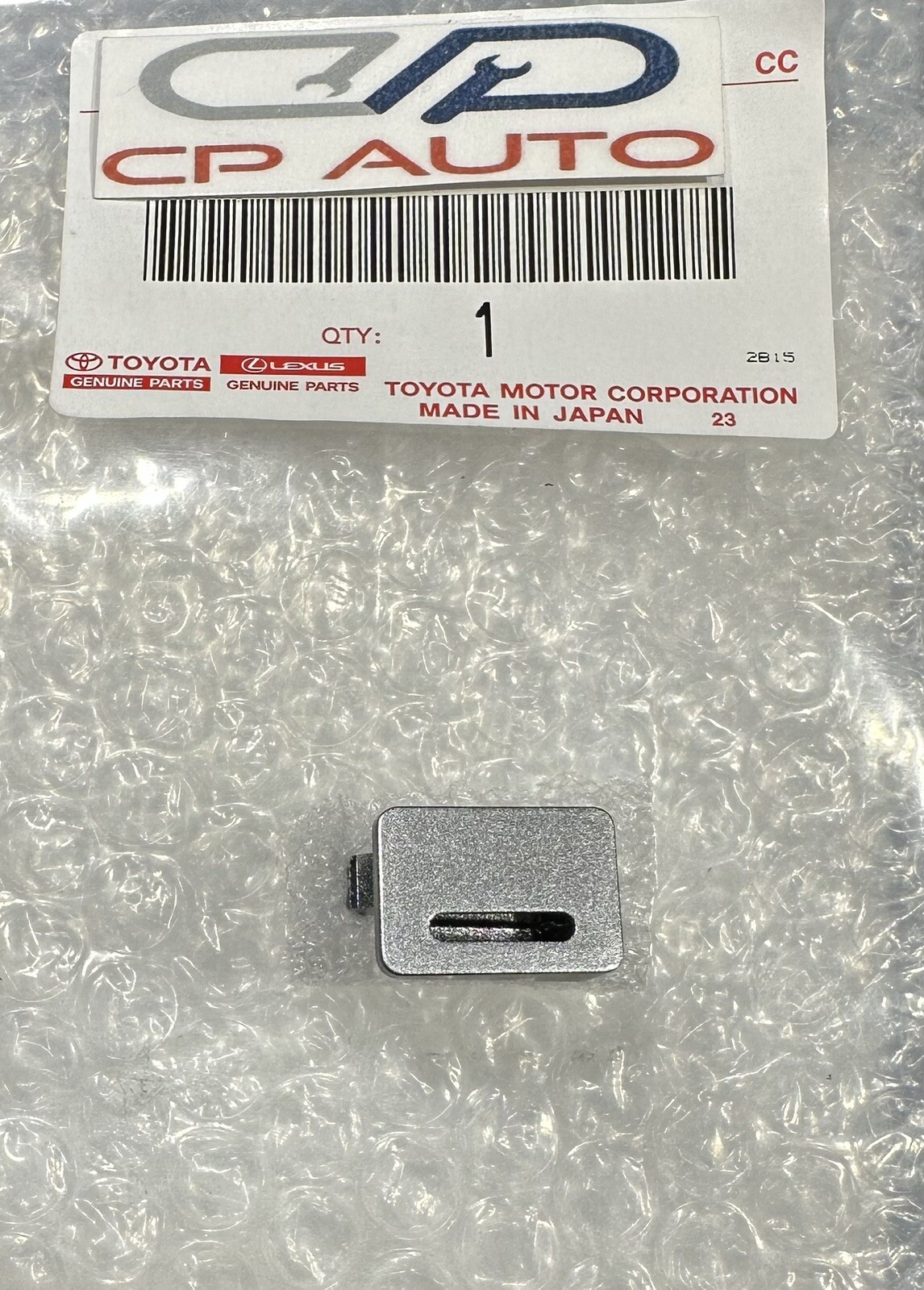 11 – 13 TOYOTA HIGHLANDER SHIFT LOCK RELEASE SILVER BUTTON COVER CAP OEM NEW