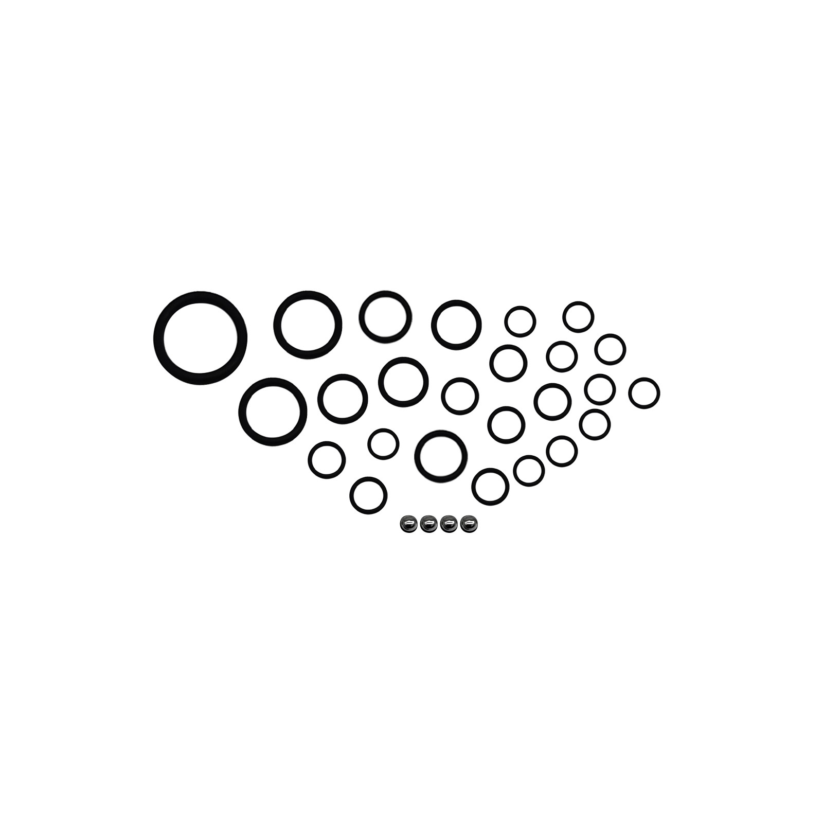 Transmission Master Rebuild Kit For Nissan Murano Quest 3.5L JF010E RE0F09A CVT