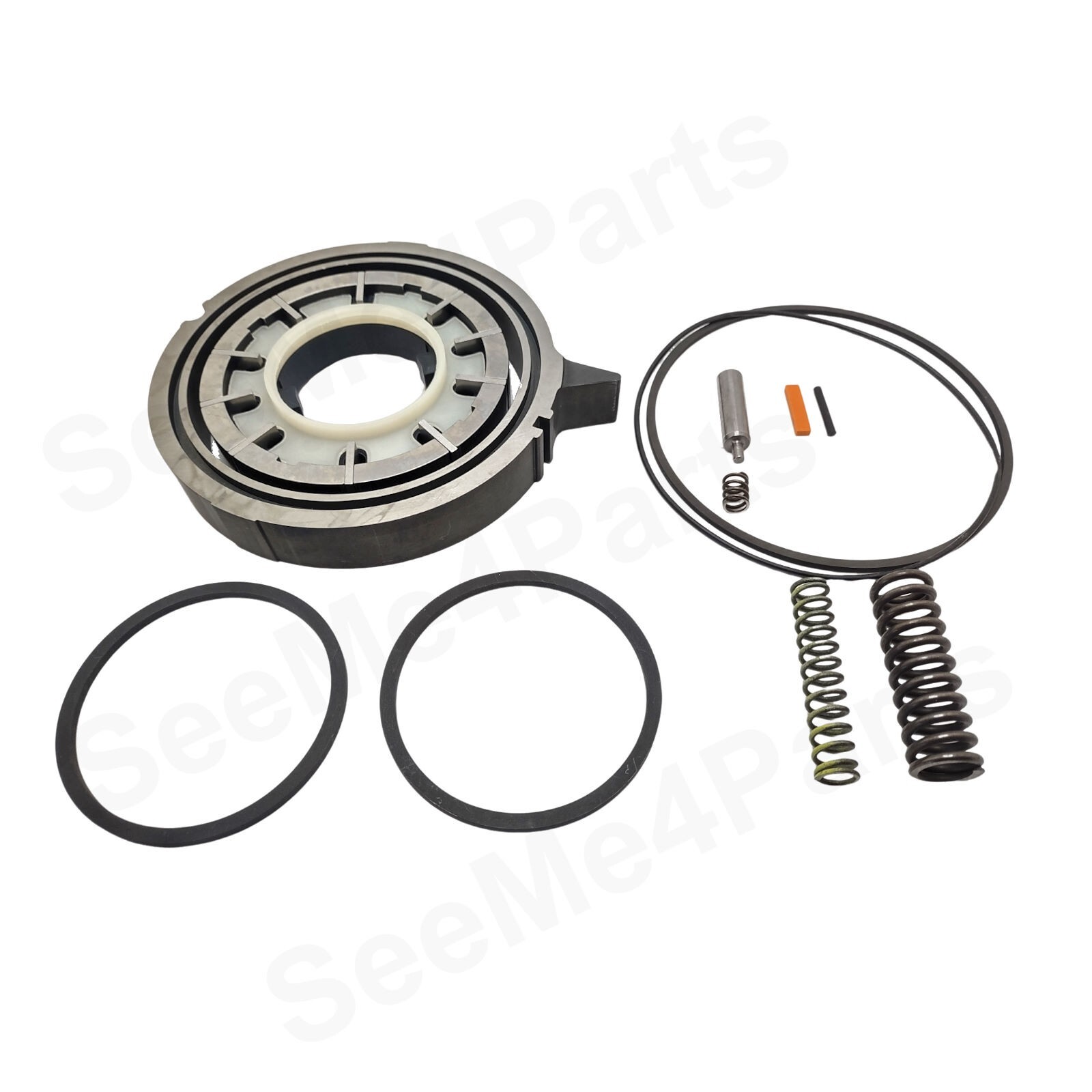 700R4 4L60E 10 Vane Pump Rotor Kit with Slide Rings Guide Pivot Springs 1982-up