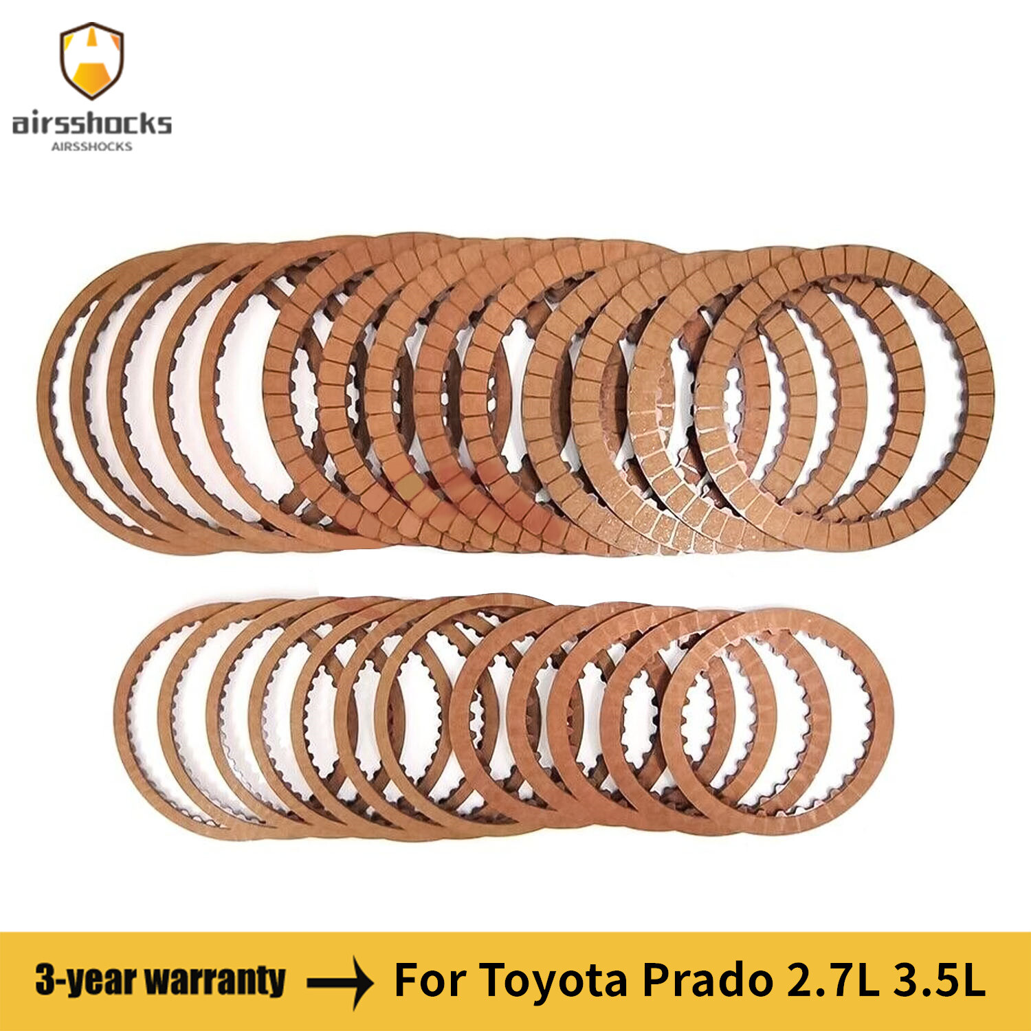 AC60F AC60E Auto Transmission Clutch Friction Kit For Toyota Prado 2.7L 3.5L