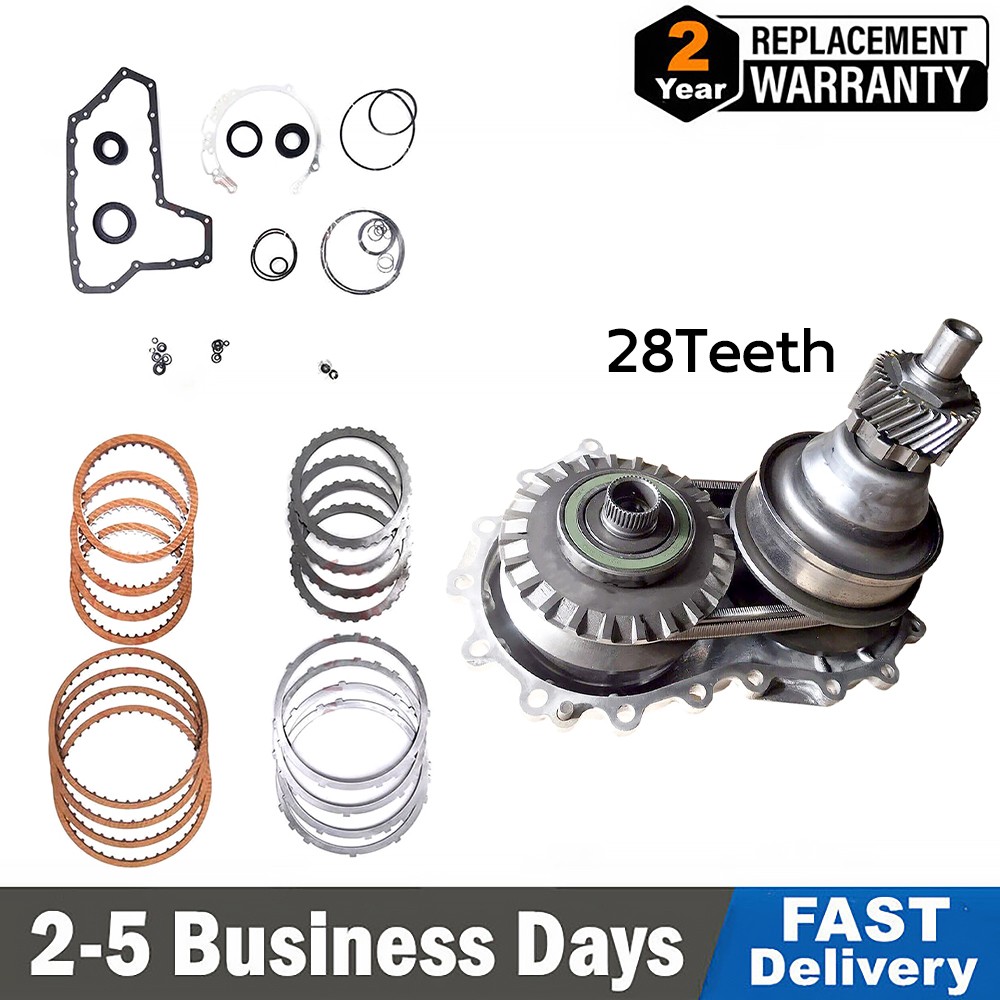 For Nissan RE0F09A JF010E Transmission CVT Pulley With Belt/Chain & Rebuild Set