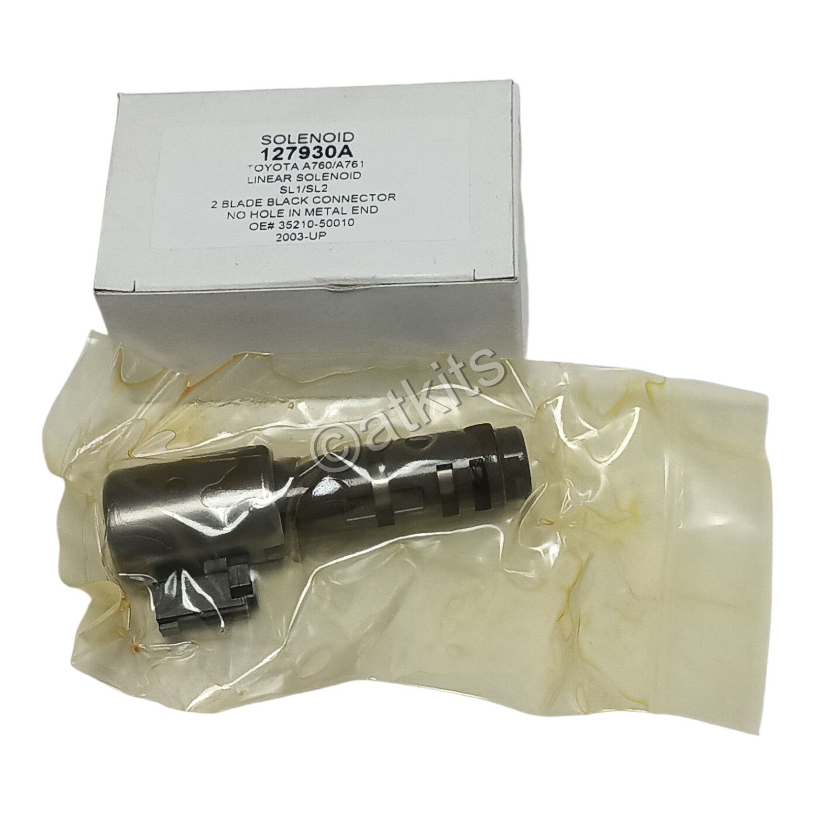 SOLENOID LINEAR SL1/SL2, TOYOTA A760. IND: 127930A. OEM# 35210-50010