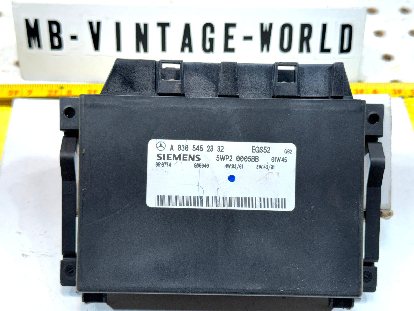 Mercedes 02 W208 CLK55 AMG SIEMENS auto Transmission 1 TCM ( READ Description )