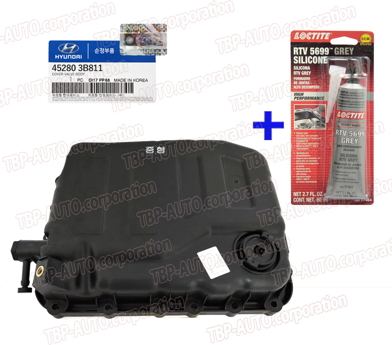GENUINE ® Transmission Oil Pan + Silicone Hyundai Sonata Forte Optima 452803B811