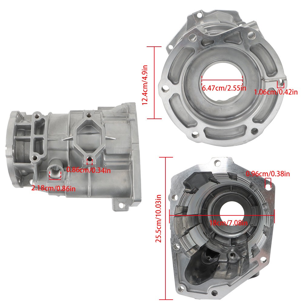 LABLT Overdrive Extension Housing For 2003-08 Dodge Ram 48RE Cummins Diesel 4WD
