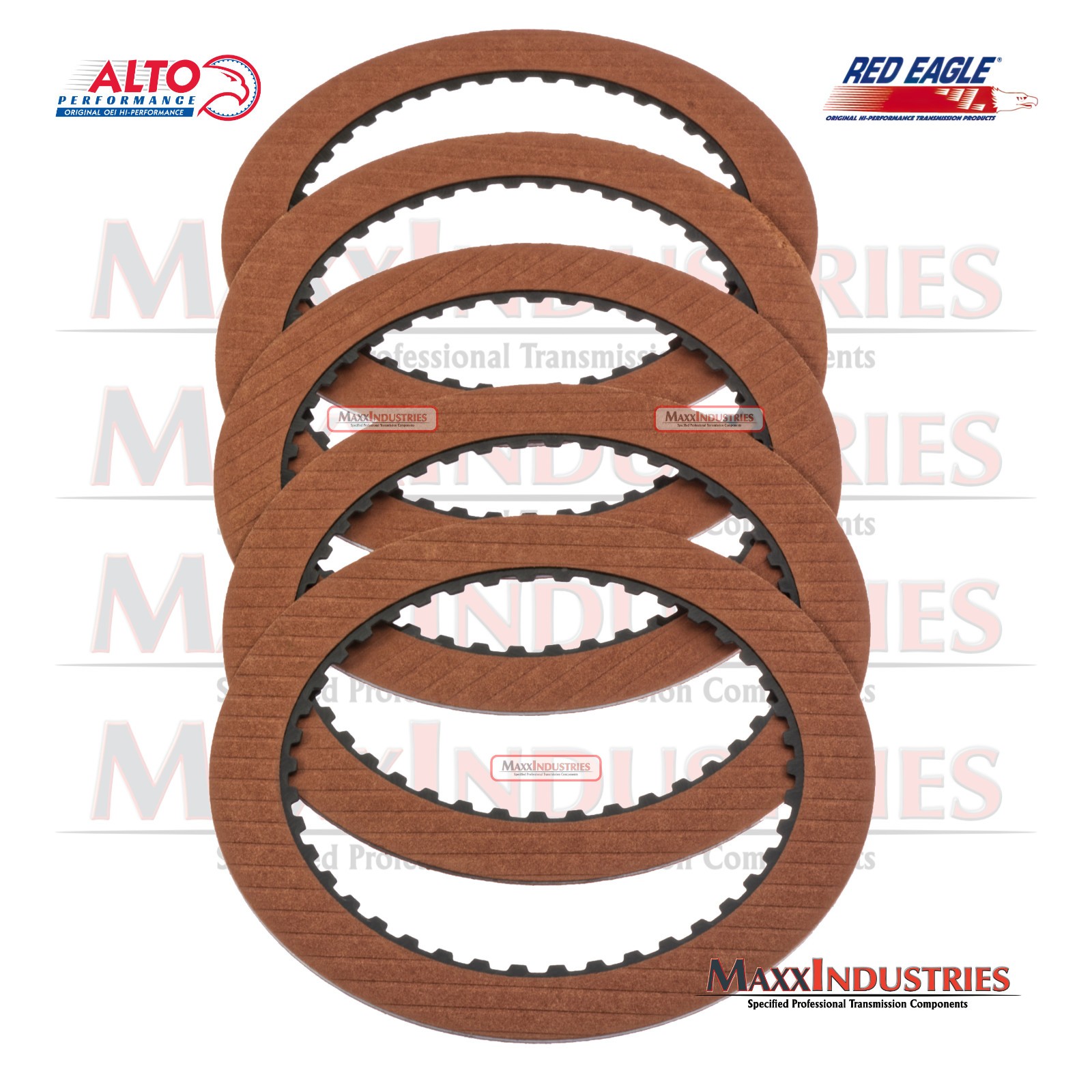 Alto TH400 4L80E Red Eagle Forward or Direct Clutch Friction Set of 5 Heavy Duty